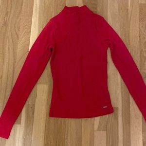 Red hollisyer womens long sleeve